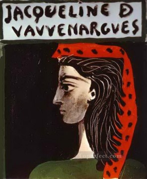 ジャクリーヌ・ド・ヴォーヴナルグ 1959年 パブロ・ピカソ Oil Paintings